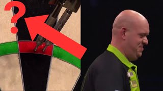 The cameras missed this MVG moment against Luke Littler at the Premier League Darts 😂 darts [upl. by Brosine911]