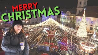 CHRISTMAS IN ROMANIA  Holiday Cheer from Christmas Markets in Suceava Bucharest and Sibiu [upl. by Edals]