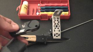 Lansky Knife Sharpening System Demo and Review [upl. by Okihcim]