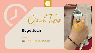 Quick Tipp Bügeltuch [upl. by Oranneg111]