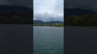 Lake Velenje slovenia travel nature shorts [upl. by Gnoc]