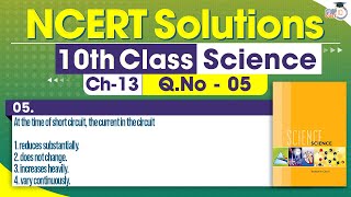 NCERT Solutions Class 10 Science Chapter 13 Question No 5  Magnetic Effects of Electric Current [upl. by Icul]