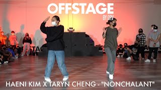 Haeni Kim x Taryn Cheng Choreography to “Nonchalant” by 6LACK at Offstage Dance Studio [upl. by Aihsekyw]