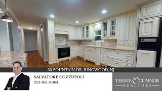 33 Fountain Drive Ringwood NJ  Terrie OConnor Realtors Matterport Listing [upl. by Ocin324]