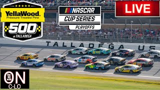 🔴Yellawood 500 at Talladega Live Nascar Cup Series Play by Play Live Leaderboard and more [upl. by Hamforrd]