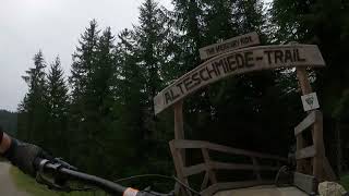 Alteschmiede Trail  Bike Park Leogang Austria [upl. by Yasdnyl]