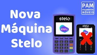 Nova Máquina Stelo MOB  Link 2500 PagamentosMóveis [upl. by Nunnery]