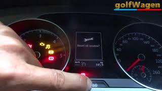 new VW Tiguan service reset [upl. by Laira]