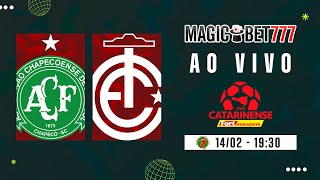 ASSISTIR JOGO COMPLETO CHAPECOENSE X INTERNACIONAL AO VIVO  8ª RODADA  CATARINENSE 2024 [upl. by Ardnnek904]