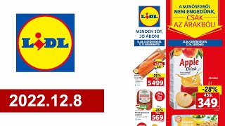 Lidl akciós újság 20221208 [upl. by Stormy]