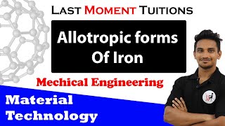 Allotropic forms Of Iron  Material Technology Lectures In Hindi [upl. by Mackey]