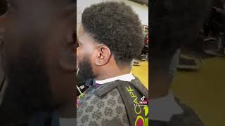 Haircut Transformation Bald Taper Nappy Fro [upl. by Leela]