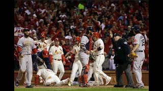 Cardinals Catch Break on Obstruction 2013 World Series Game 3 Boston Red Sox  St Louis Cardinals [upl. by Atworth]