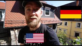 American explores Horb Germany small town BadenWürttemberg [upl. by Atalya151]