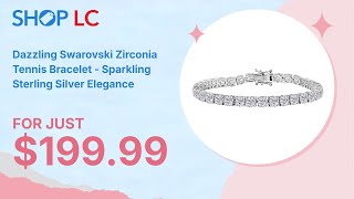 Epic Zirconia Tennis Bracelet in Rhodium Over Sterling Silver 27 ctw [upl. by Urban]