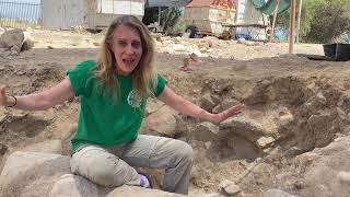 TAKE A LOOK Archeological dig in ancient Tiberias Israel [upl. by Idroj]