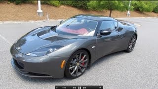 2012 Lotus Evora S Start Up Exhaust Test Drive and In Depth Review [upl. by Namwob]