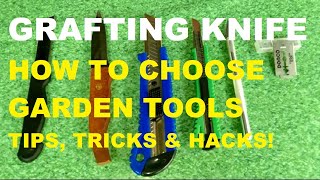 GRAFTING KNIFE  GARDEN TOOLS  HOW TO CHOOSE GRAFTING KNIFE  GARDENING PHILIPPINES [upl. by Leveroni100]