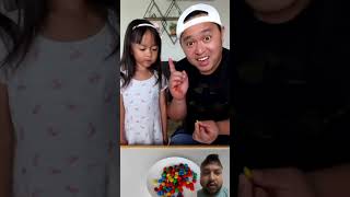 She wants all candy plates funny cute eatingshow candy challenge shorts y [upl. by Flanna696]