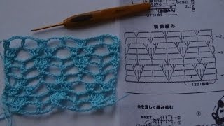 Ажурный узор крючком  Openwork crochet pattern [upl. by Areehs885]