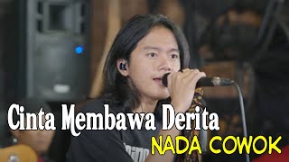 KARAOKE Cinta Membawa Derita Nada Cowok [upl. by Emarie]