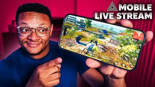 How to Live Stream Mobile Games on Twitch and YouTube with Overlays NO COMPUTER [upl. by Eerdna181]