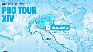 Marcialonga 2023 last hillMens top 20 marcialonga italy [upl. by Erhard]