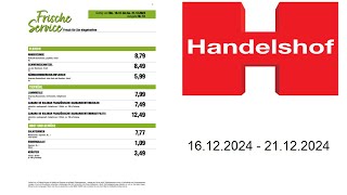 Handelshof Prospekt  vom 1612 bis 21122024 [upl. by Nahtahoj]