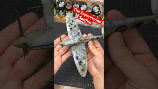 The Supermarine Spitfire MkVb scale model plane Diorama tamiya 148 [upl. by Einnoj619]