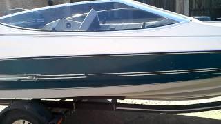 1991 Bayliner Capri 195 Mercury Force 90 hp [upl. by Mapes]