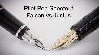 Pilot Pen Shootout Justus 95 vs Falcon [upl. by Hieronymus658]