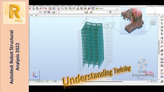 Why Structures Twist under Gravity Loads  Autodesk Robot [upl. by Charmaine]