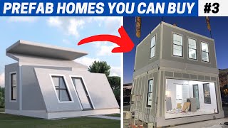 7 Great PREFAB HOMES 3 some affordable [upl. by Aile587]