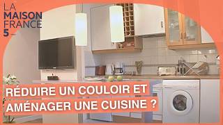 Comment réduire un couloir et aménager une cuisine  LMF5 [upl. by Sahcnip582]