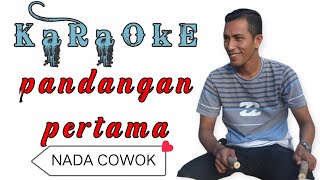 karaoke pandangan pertamaarafiq cover musik wakatobi ayf nada pria [upl. by Oralia629]