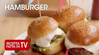 Come fare gli HAMBURGER di Benedetta Rossi 🍔 Ricetta TV Fatto in Casa per Voi [upl. by Anavlis]