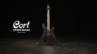 Cort KX300 Etched Black Red  Gear4music demo [upl. by Rodrich]