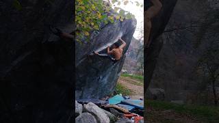 💎 Dr Med Dent 7B 🇨🇭 Awesome 🤩 Boulder Chironico  Switzerland rockclimbing bouldering boulder [upl. by Derriey]