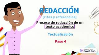 REDACCIÓN DE TEXTOS ACADÉMICOS  421  CITAS Y REFERENCIAS [upl. by Aracahs640]