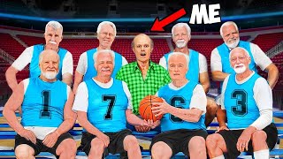 I Joined a Elderly Basketball League [upl. by Kiyohara536]