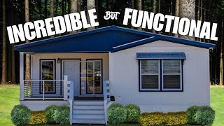 This mobile home model is called the quotRANCHquot and it be DRESSINIYKYK Prefab House Tour [upl. by Siclari]