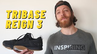 Under Armour TriBase Reign 3 Review  Great for Lifting [upl. by Ydner]