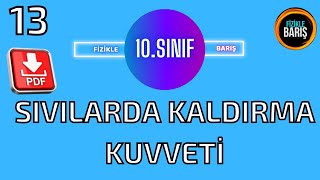 SIVILARDA KALDIRMA KUVVETİ KONU ANLATIMI VE SORU ÇÖZÜMÜ 10SINIF FİZİK FİZİKLE BARIŞ [upl. by Ambrose]