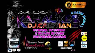 Atraccion fatal  LOS PALMERAS KARAOKE [upl. by Tuck]