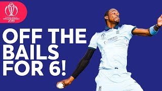 Hits The Bails And Goes For 6  Unbelievable Delivery by Jofra Archer  ICC Cricket World Cup 2019 [upl. by Ayotna227]