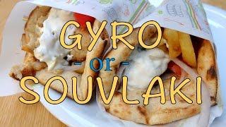 Greek Street Food in Athens Greece [upl. by Aicinad]