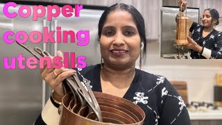 COPPER COOKING UTENSILS  TAMIL VLOG  PERTH  AUSTRALIA sangeethaismusic1002 [upl. by Aimej]