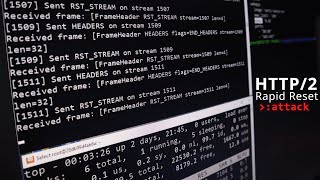 This DDoS Attack 398 million requests per second A demo of HTTP2 Rapid Reset [upl. by Myron]