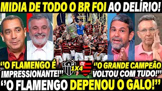 🚨🤩 MÍDIA ESPORTIVA DE TODO O BRASIL REAGE AO TÍTULO DO FLAMENGO NA COPA DO BRASIL SOBRE O GALO [upl. by Eiten]