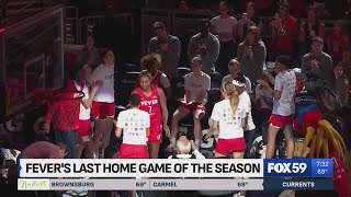 Indiana Fever hold last home game of the season [upl. by Lusar]